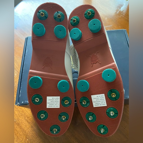 NIB POLO RALPH LAUREN WOMEN’s GOLF SHOES SIZE 8.5 - Picture 2 of 10